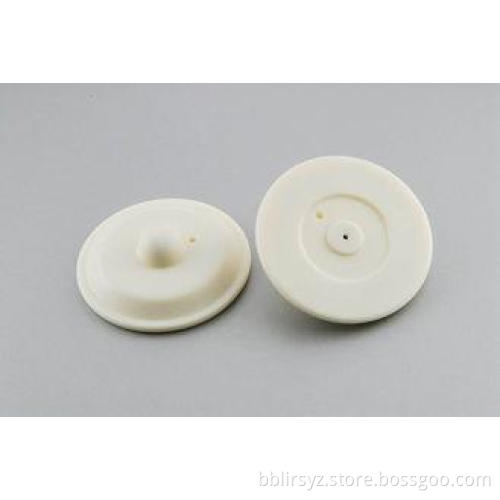 Plastic Round RF Hard Tag 8.2MHz Anti-Theft For Clothes Sho